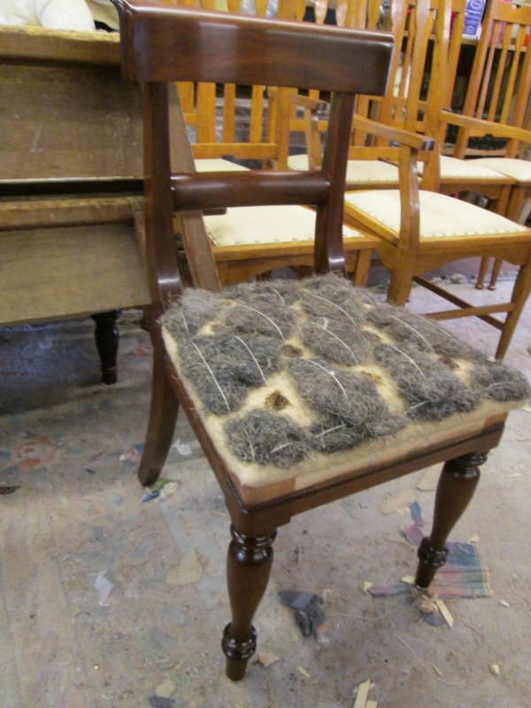 New College chair, stage 2: on the bench